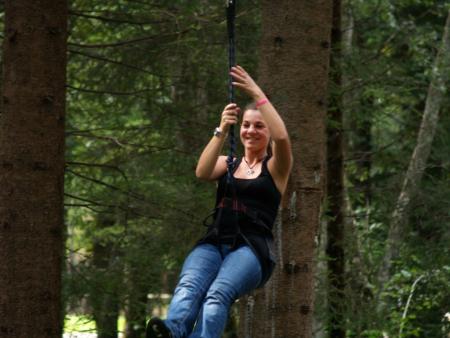 miss Violette en pleine action